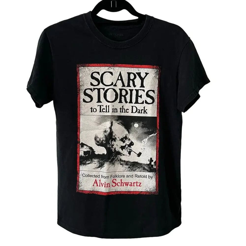 Scary Stories to Tell in the Dark Boys Black T shirt Size Small